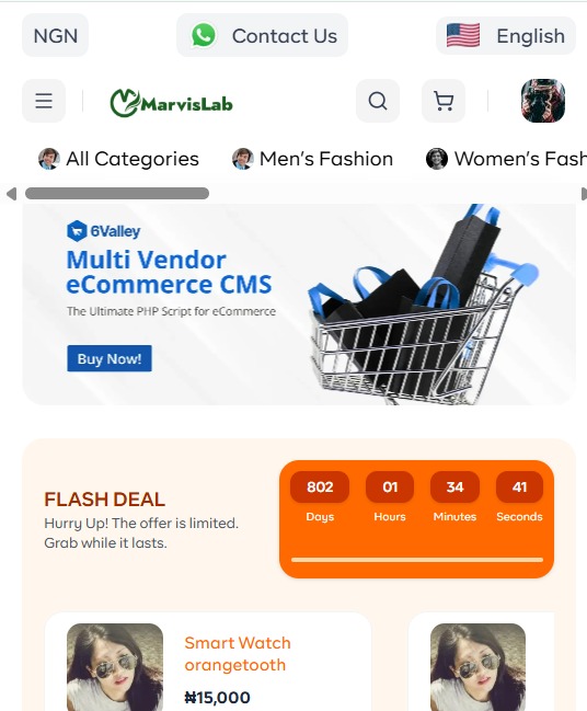 Store builder illustration